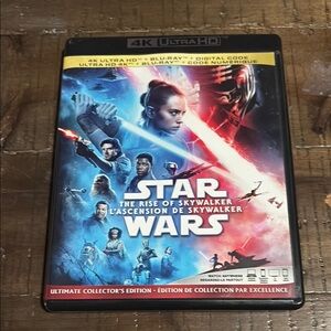 Star Wars 4K Ultra HD Blu-ray - Blue and Red Cover
